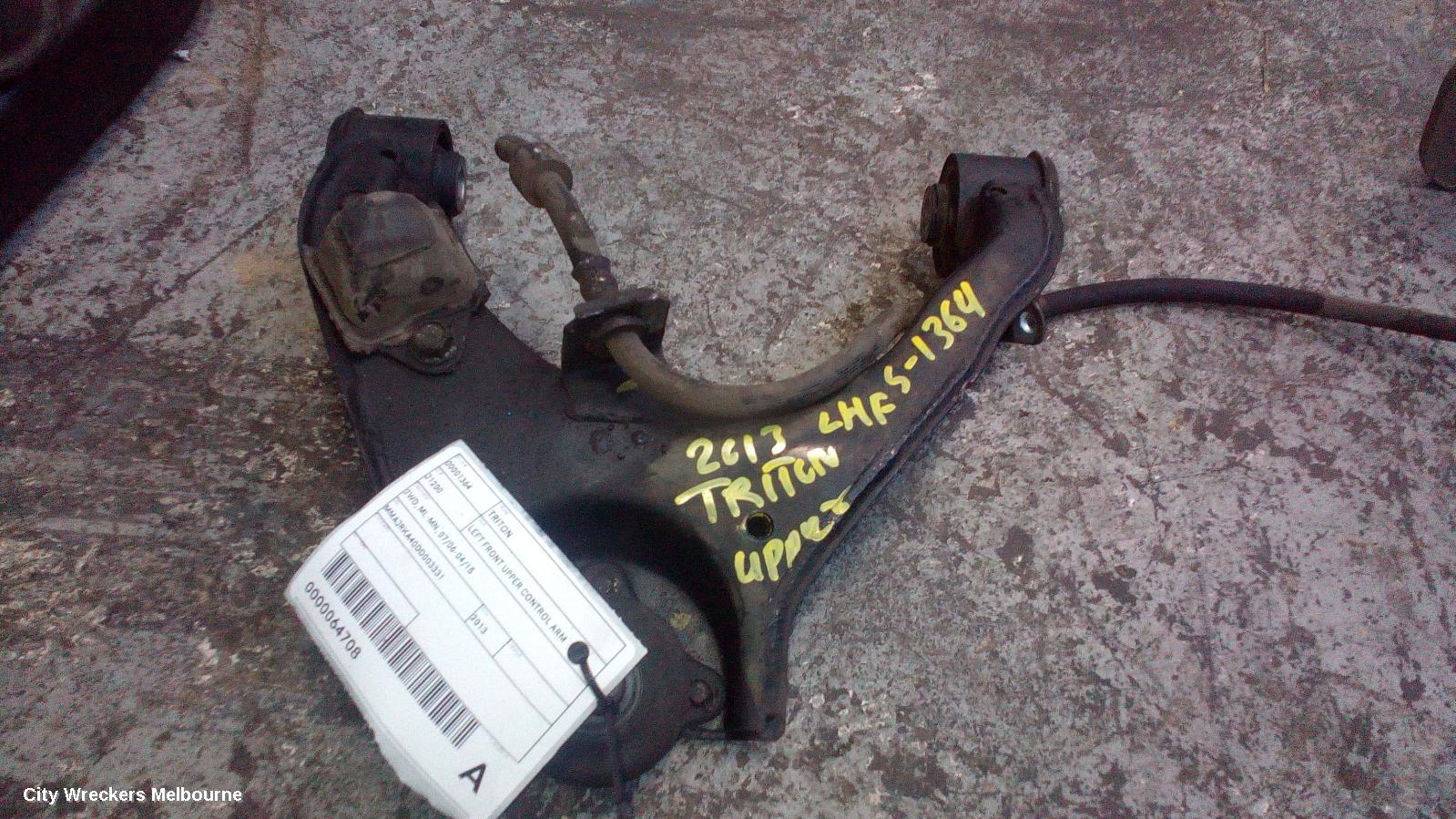 MITSUBISHI TRITON LEFT FRONT UPPER CONTROL ARM, 2WD, ML-MN, 07/2006 - 04/2015