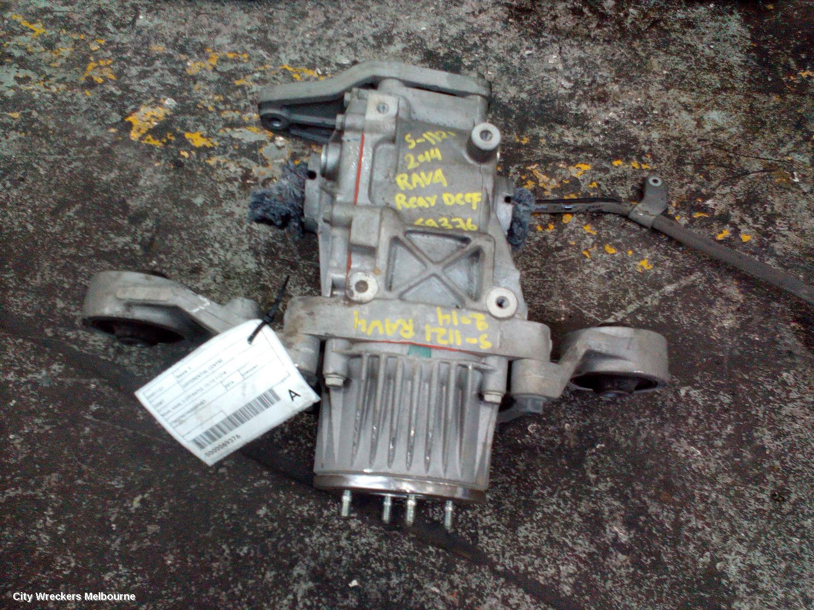 TOYOTA RAV4 DIFFERENTIAL CENTRE, REAR, XA40, 2.277 RATIO, 12/2012 - 11/2018