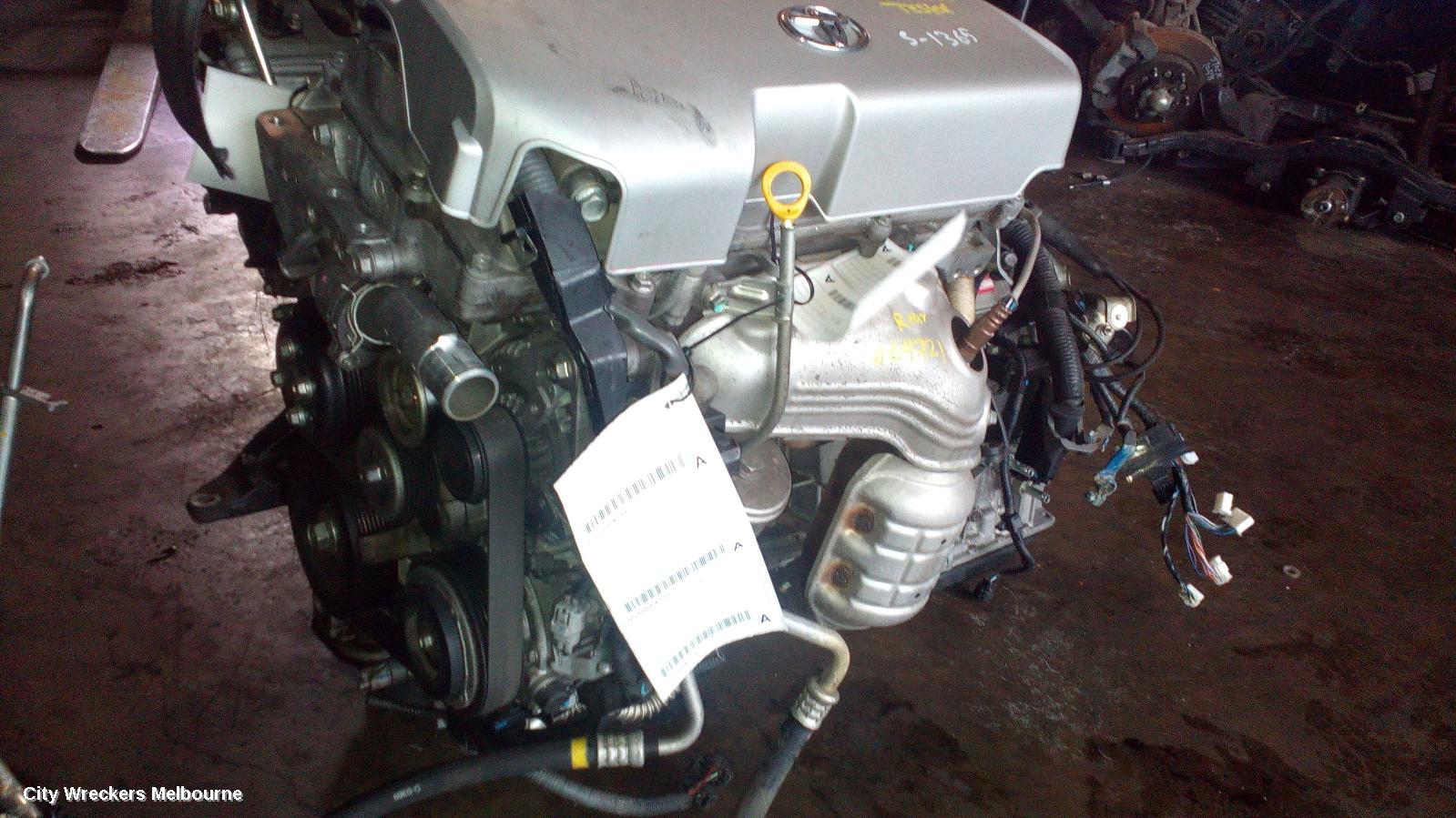 TOYOTA AURION ALTERNATOR, PETROL, 3.5, 2GR-FE, GSV50R, 02/2012 - 08/2017