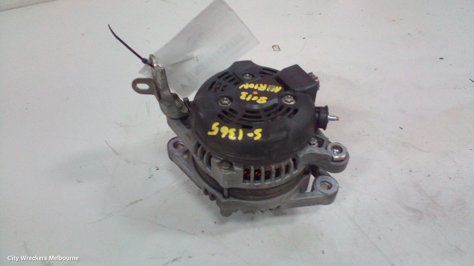 TOYOTA AURION ALTERNATOR, PETROL, 3.5, 2GR-FE, GSV50R, 02/2012 - 08/2017
