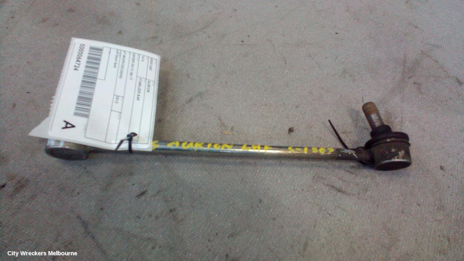TOYOTA AURION STABILISER BAR, GSV50R 04/2012 - 08/2017