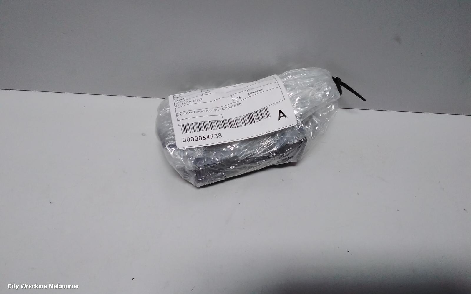 MITSUBISHI LANCER, CF, 11/2015 - 12/2017, DAYTIME RUNNING LIGHT MODULE RH: 64738