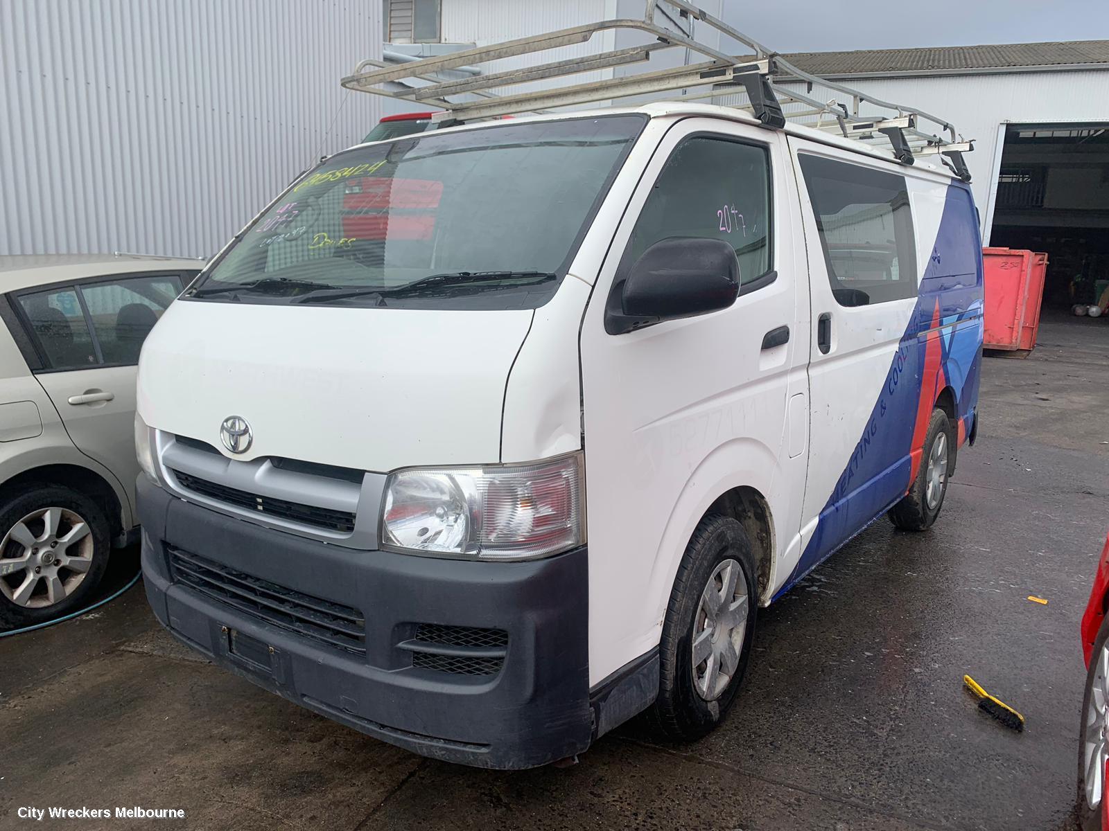 TOYOTA HIACE LEFT FRONT STRUT, ***USE SHOCK ABSORBER PART TYPE***