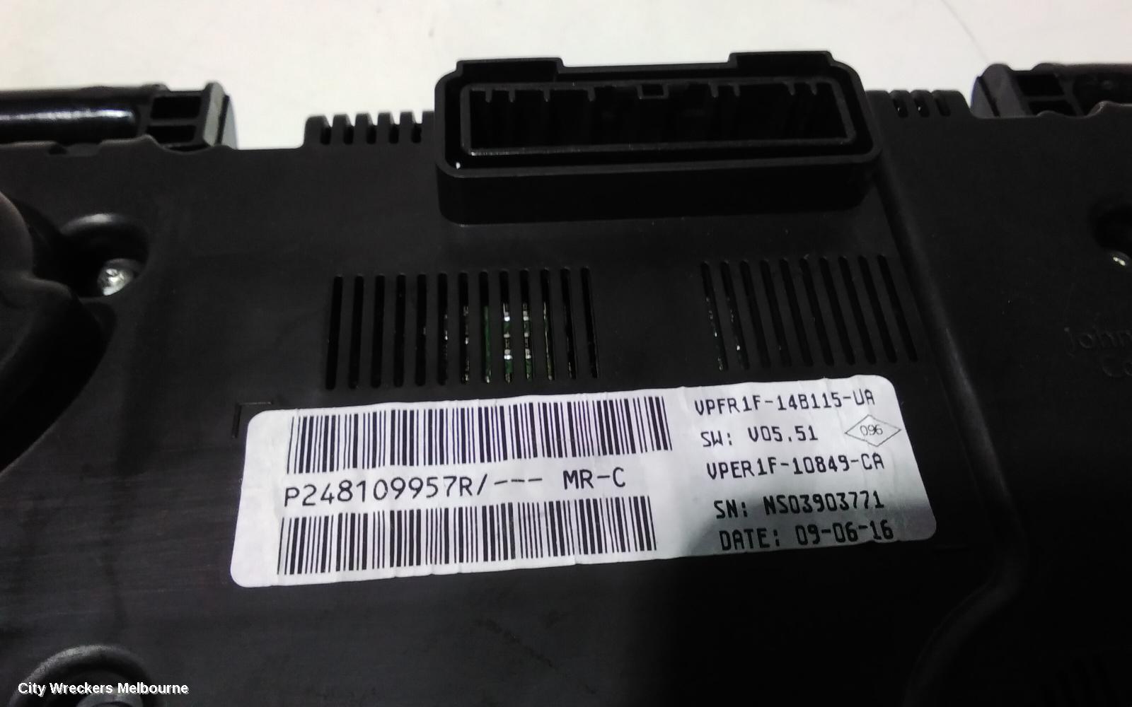 RENAULT MEGANE INSTRUMENT CLUSTER, DIGITAL INSTRUMENT CLUSTER, 7IN,  GT/GT-LINE, KFB, 06/2017 - 05/2019