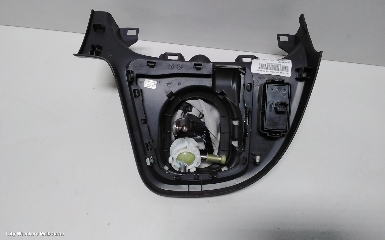 RENAULT KANGOO GEAR STICK/SHIFTER, X61, 10/2010 - 02/2022