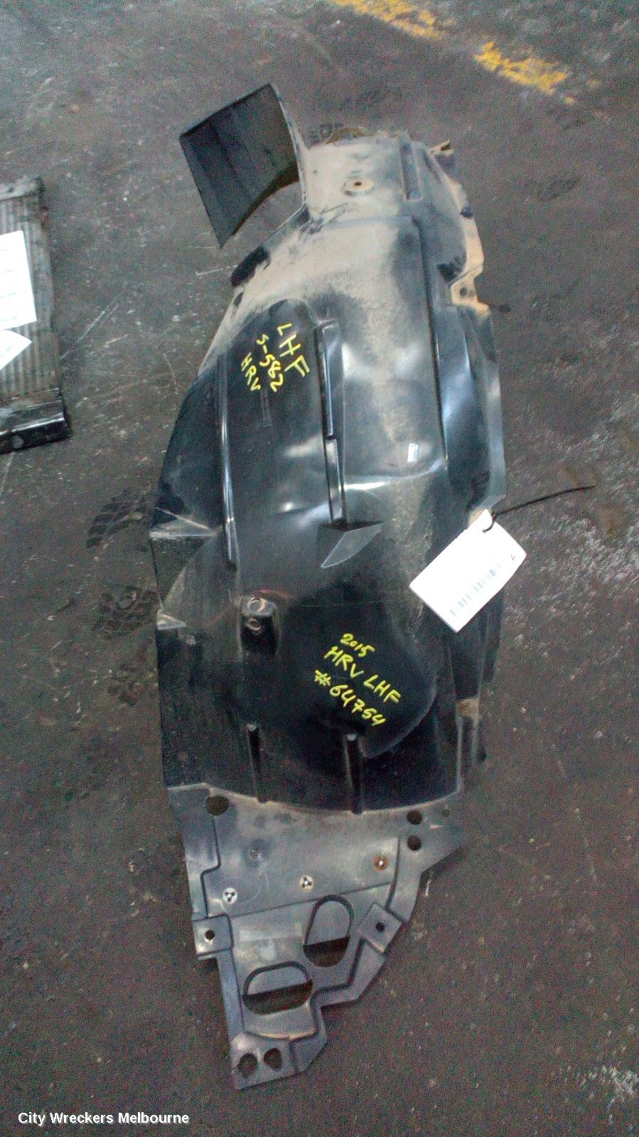 HONDA HRV LEFT GUARD LINER, RU, 12/2014 - 10/2021