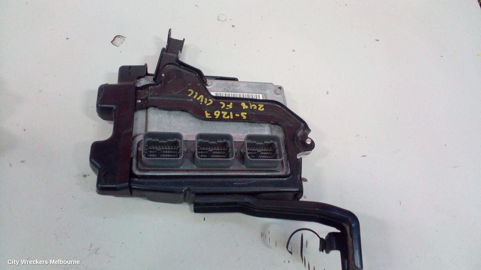 HONDA CIVIC ECU, 10TH GEN, ENGINE ECU, 1.8, PETROL, ECU ONLY, 05/2016 - 08/2021