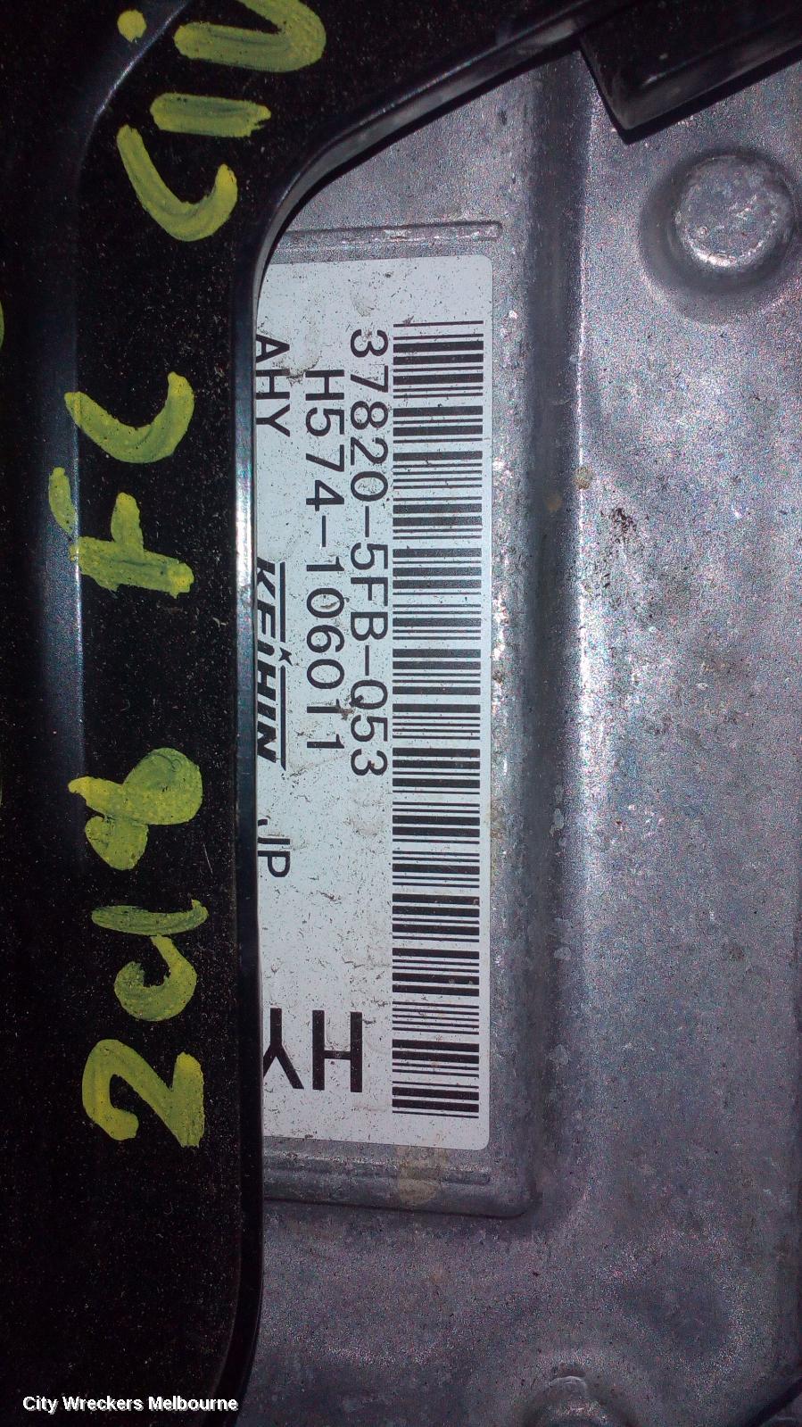 HONDA CIVIC ECU, 10TH GEN, ENGINE ECU, 1.8, PETROL, ECU ONLY, 05/2016 - 08/2021