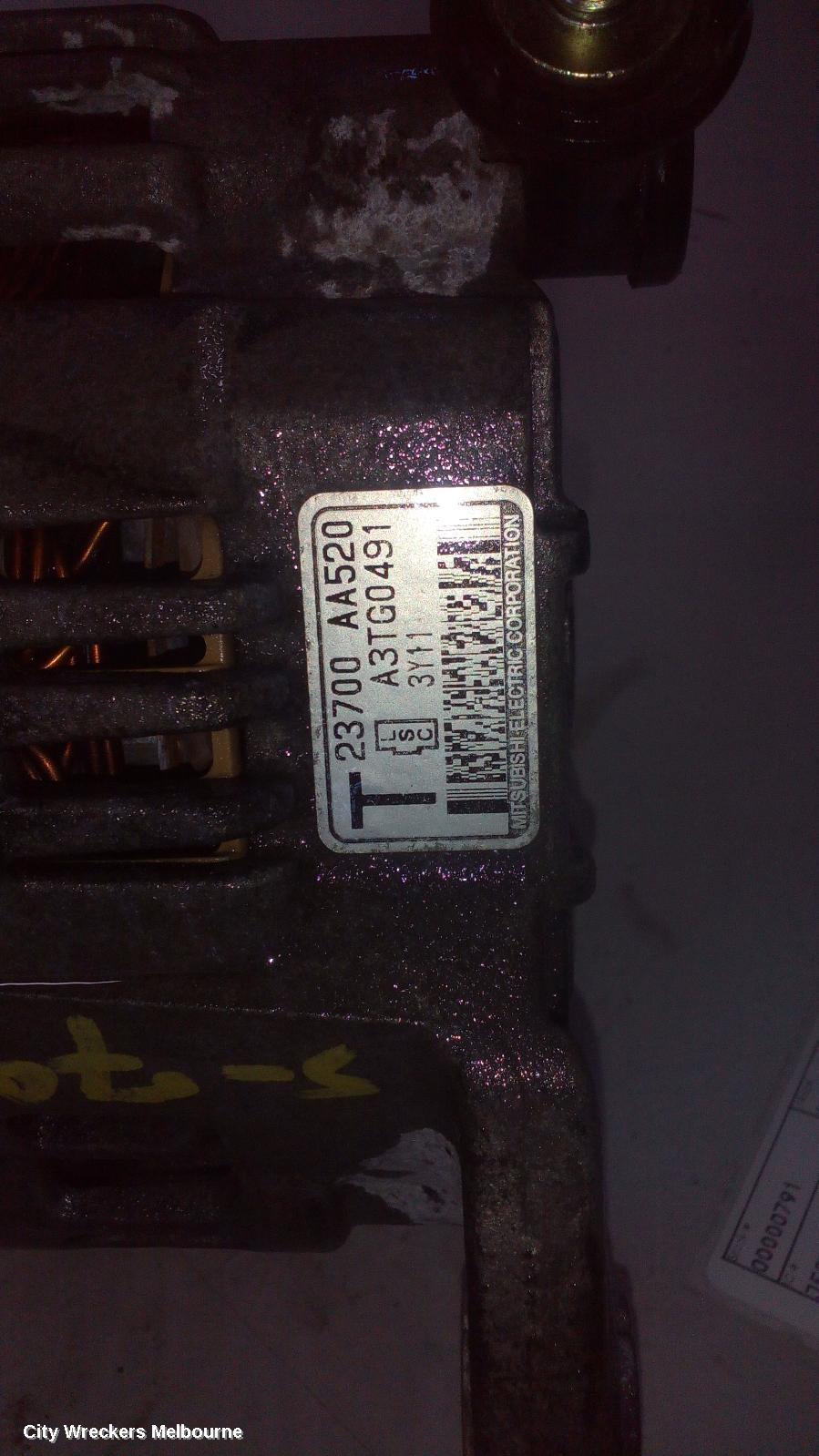 SUBARU LIBERTY ALTERNATOR, PETROL, 2.5, EJ25, 4TH GEN, 09/2003 - 08/2009