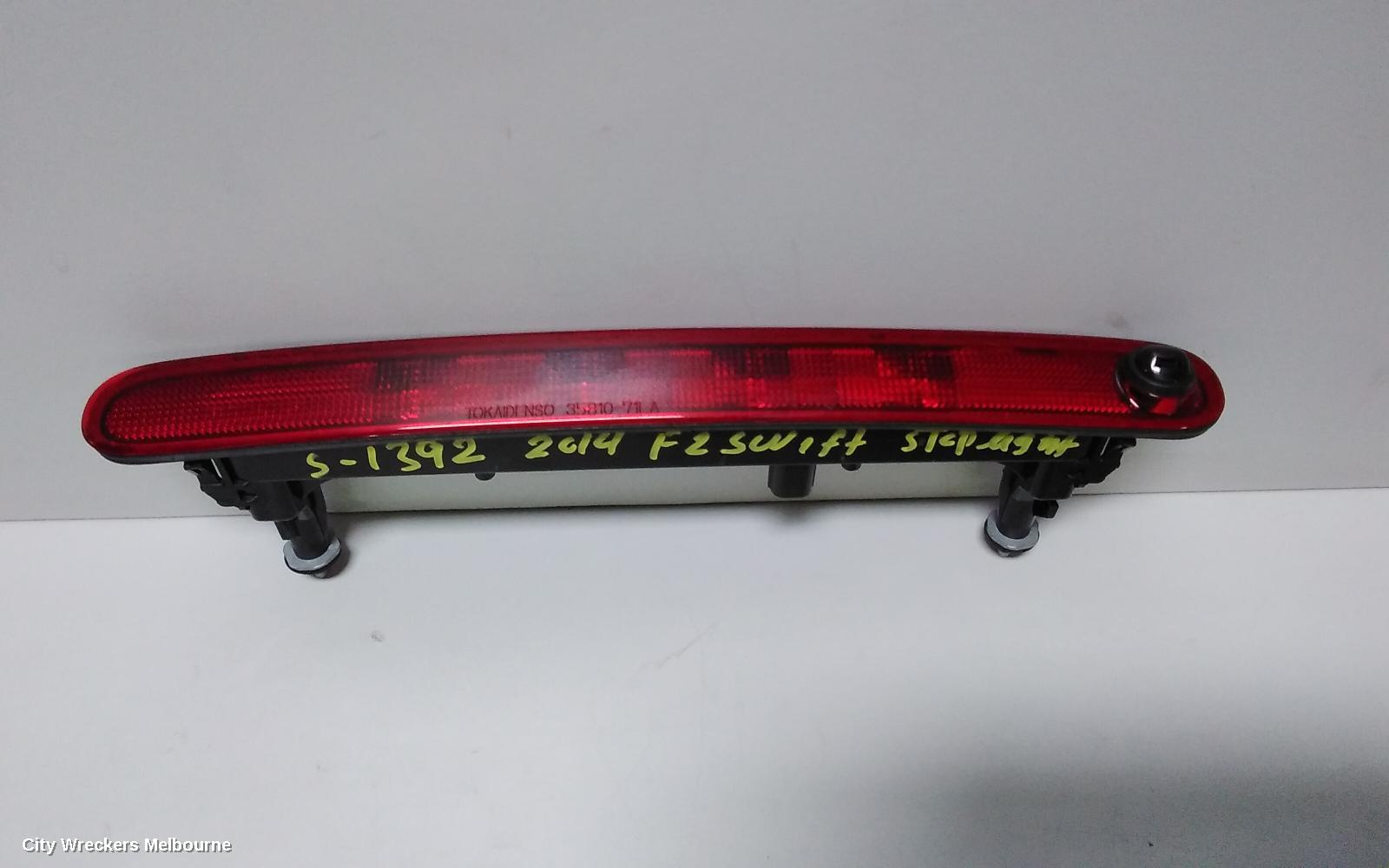 SUZUKI SWIFT HIGH LEVEL STOPLIGHT, FZ, 02/2011 - 03/2017