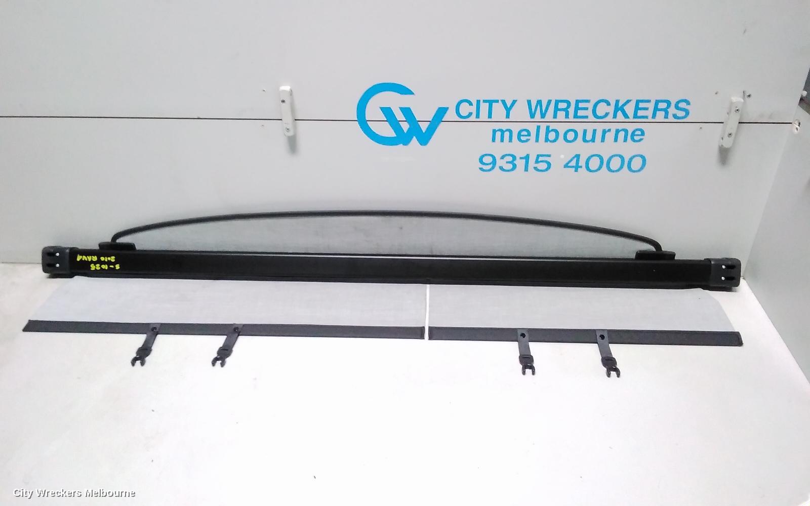 TOYOTA RAV4 PARCEL SHELF CARGO BLIND, CARGO BLIND, ACA33, 11/2005 - 11/2012
