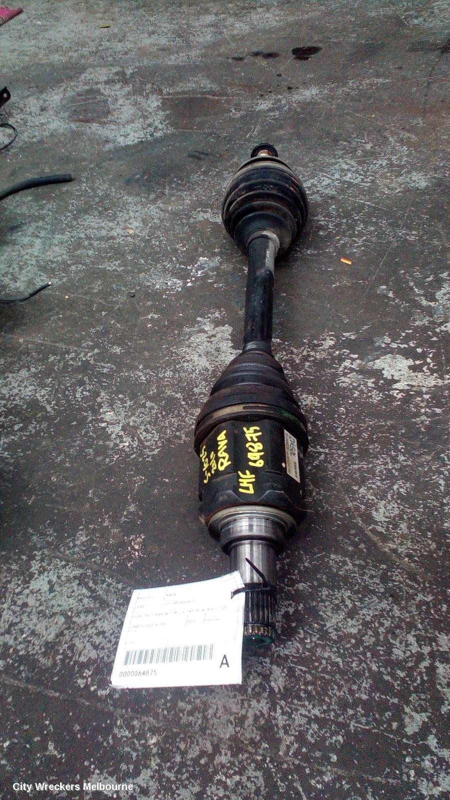 TOYOTA RAV4 LEFT DRIVESHAFT, FRONT, AWD, MANUAL T/M, 2.4, 2AZ-FE, ACA33, 11/2005 - 11/2012