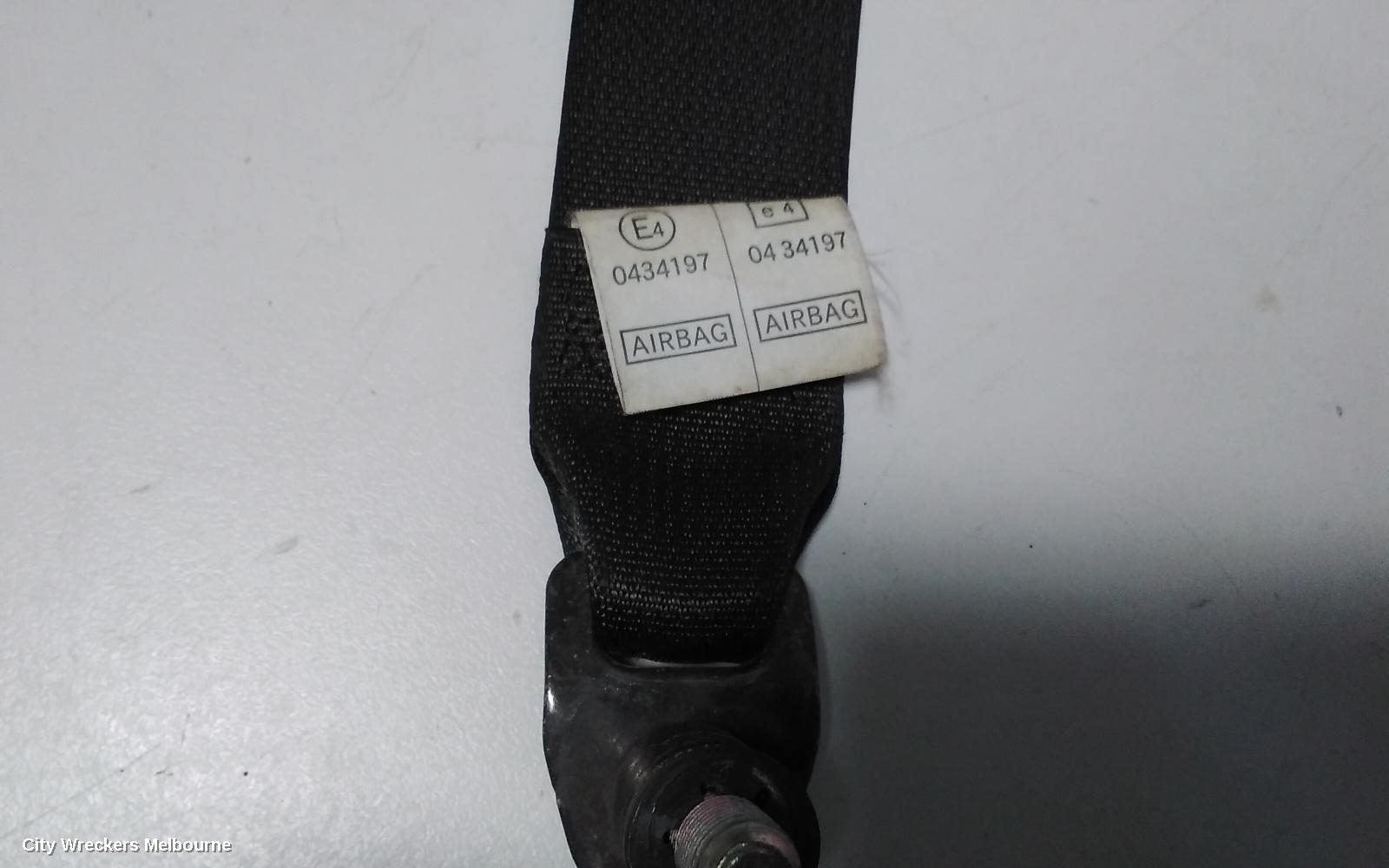 SUZUKI VITARA SEATBELT/STALK, LH FRONT, SEAT BELT ONLY, 5DR TYPE, GRAND VITARA, JB-JT, 04/2005 - 12/2018