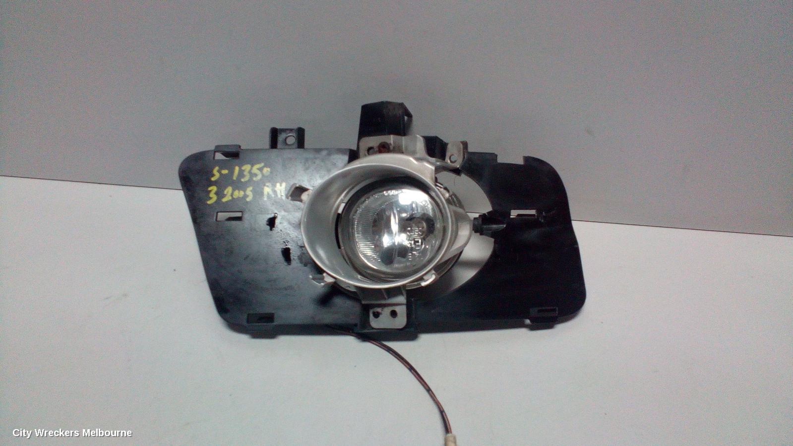 MAZDA 3 LEFT INDICATOR/FOG/SIDE, BUMPER FOGLAMP, BK, ROUND TYPE, LENS# 114-61009, 01/2004 - 04/2009