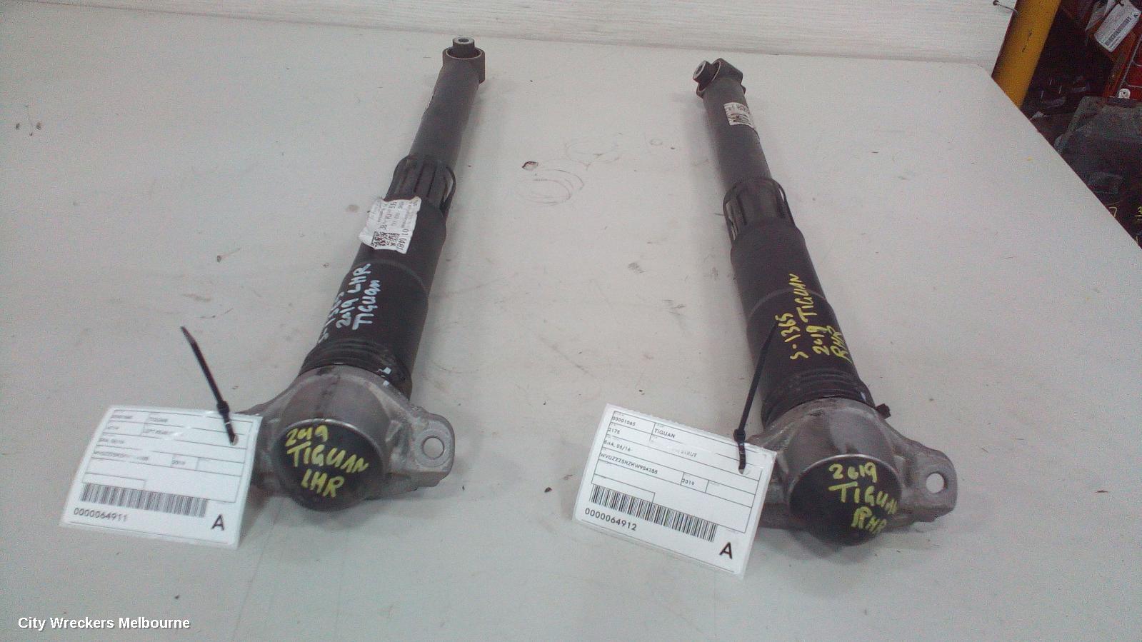 VOLKSWAGEN TIGUAN RIGHT REAR STRUT, 5NA, 06/2016 - 02/2024