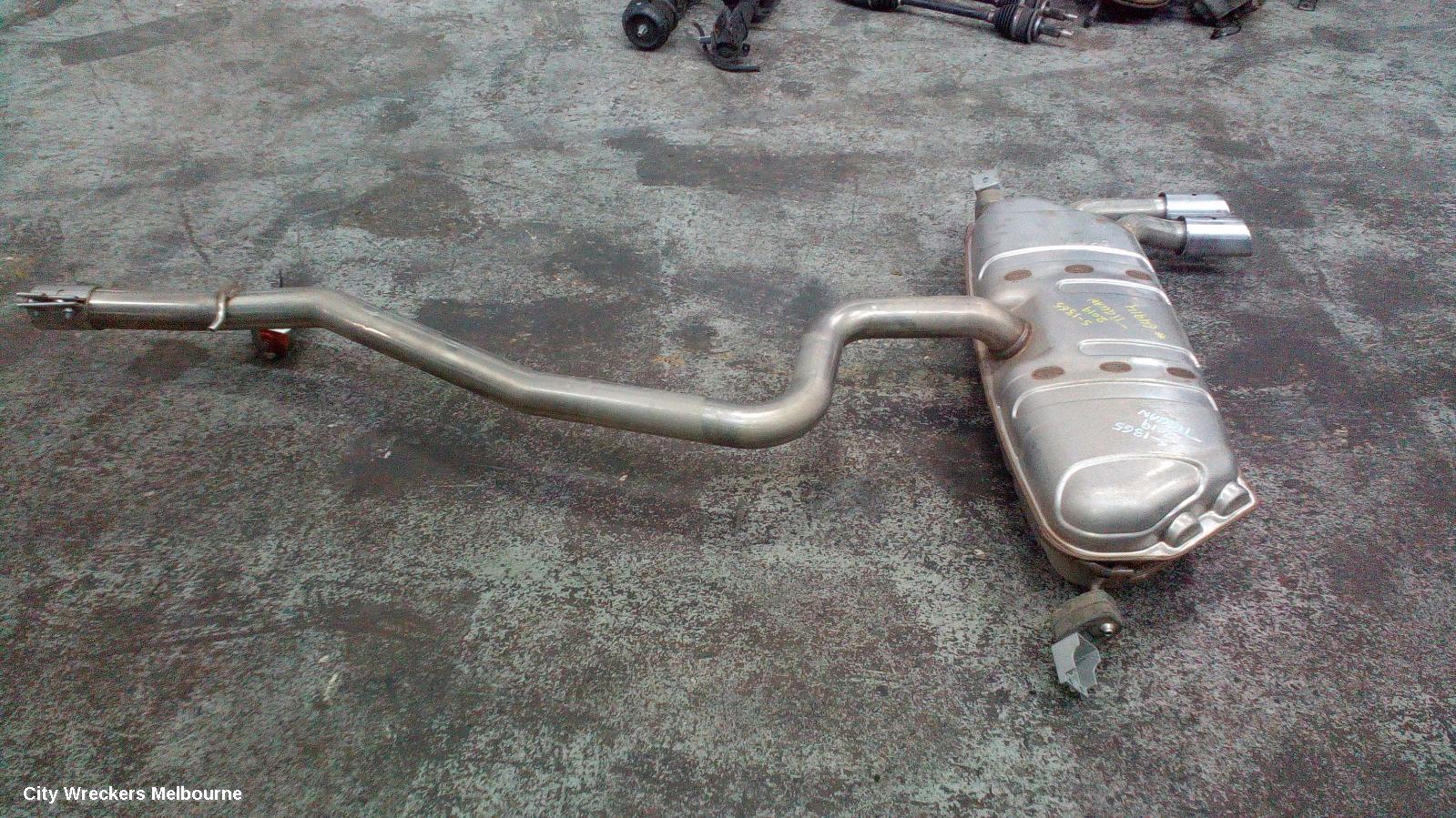 VOLKSWAGEN TIGUAN EXHAUST SYSTEM, 5NA, 06/2016 - 02/2024