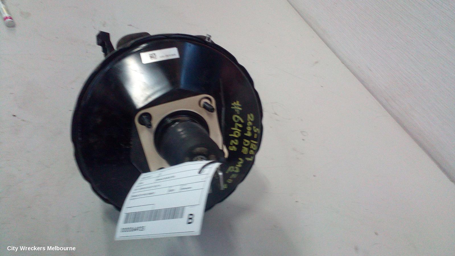 MAZDA 2 BRAKE BOOSTER, DE SERIES 09/2007 - 09/2014
