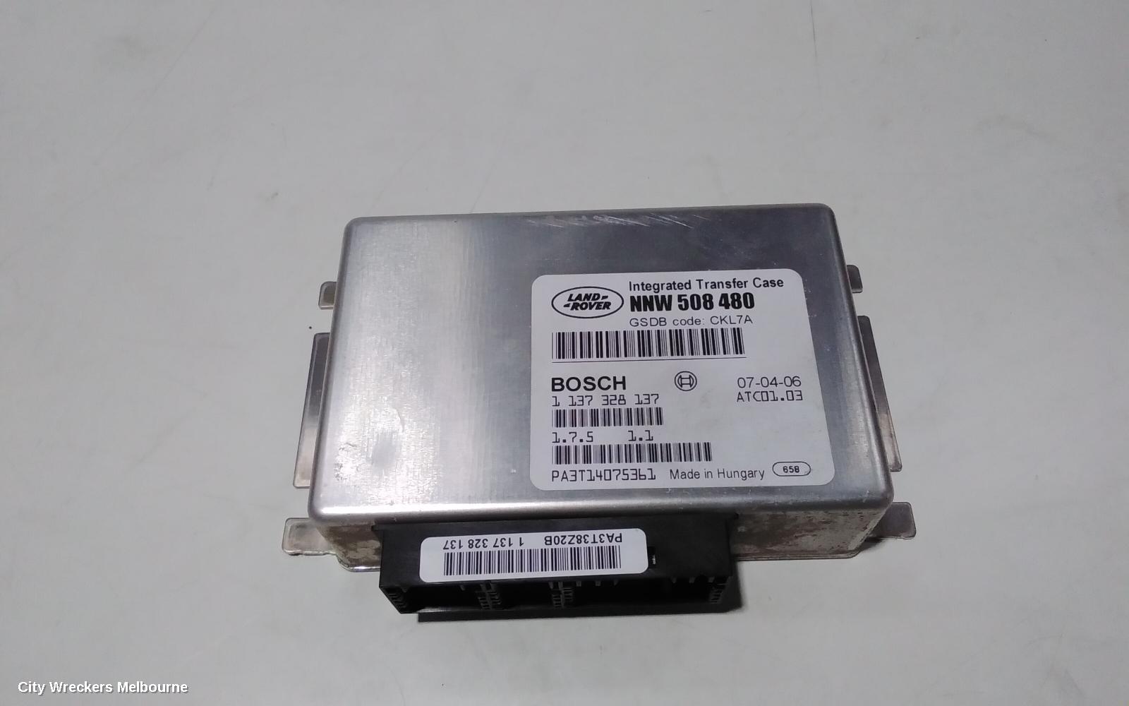 LAND ROVER RANGEROVER SPORT ECU, TRANSFER CASE ECU, L320, 08/2005 - 05/2013