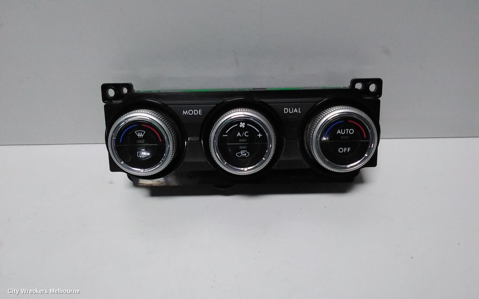SUBARU XV HEATER/AC CONTROLS, CLIMATE CONTROL TYPE, G4X, 01/2012 ONWARDS