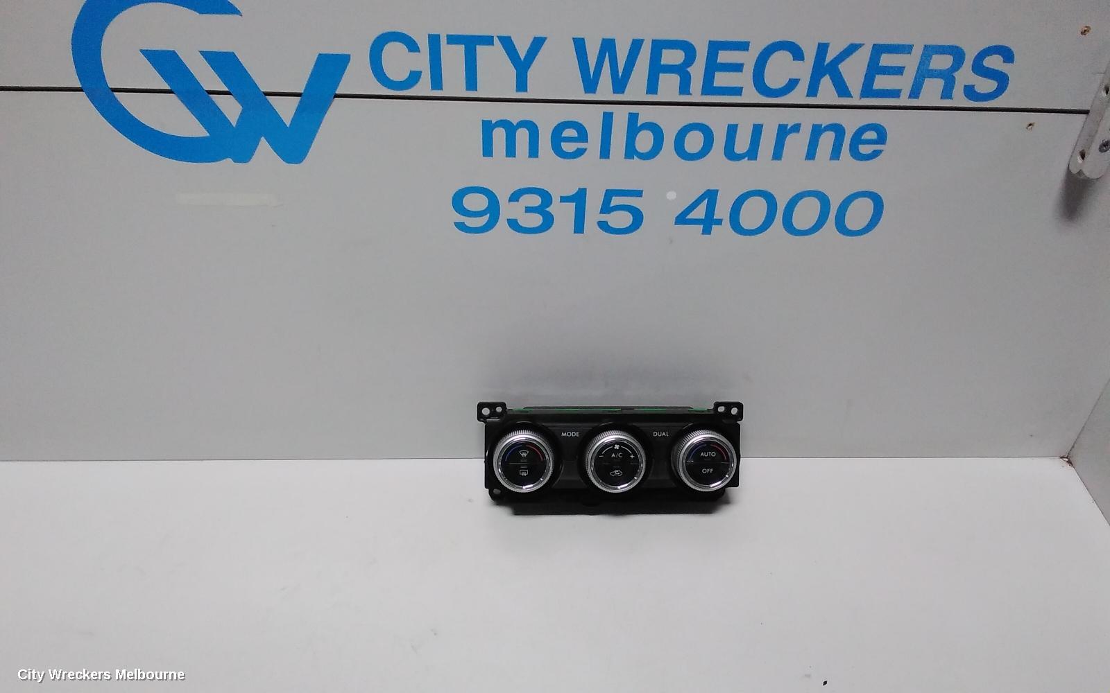 SUBARU XV HEATER/AC CONTROLS, CLIMATE CONTROL TYPE, G4X, 01/2012 ONWARDS