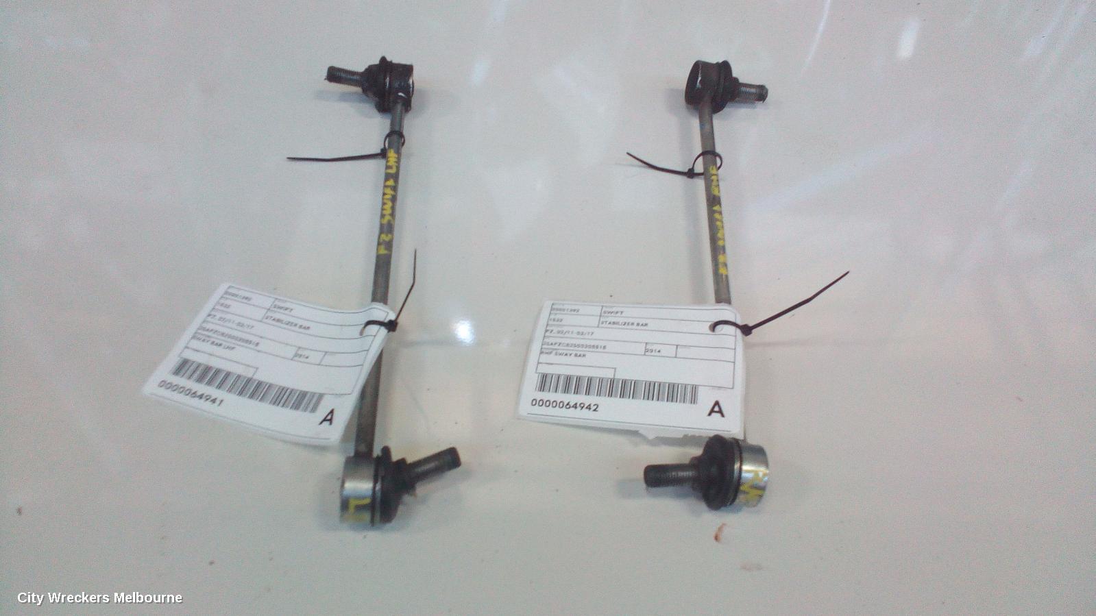 SUZUKI SWIFT STABILISER BAR, FZ, 02/2011 - 03/2017