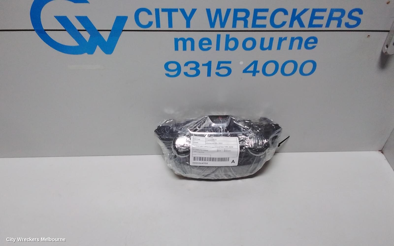 HOLDEN COMMODORE HEATER/AC CONTROLS, VF, 05/2013 - 12/2017