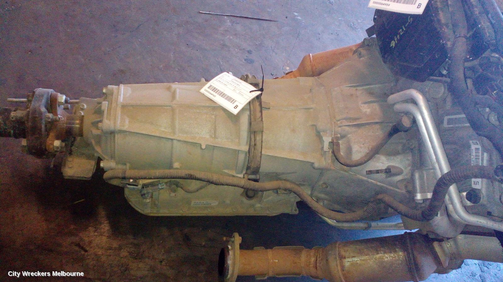 HOLDEN COMMODORE TRANS/GEARBOX, AUTO, 3.6, LFX ENG, MYA, 4AGA TAG, VF, 05/2013 - 12/2017