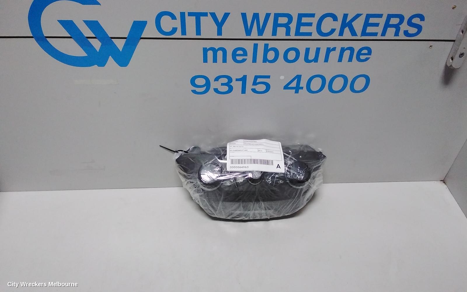 HOLDEN COMMODORE HEATER/AC CONTROLS, VF, 05/2013 - 12/2017