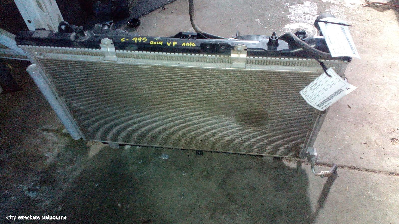 HOLDEN COMMODORE RADIATOR, AUTO, V6 ENG, VE-VF, 09/2010 - 12/2017