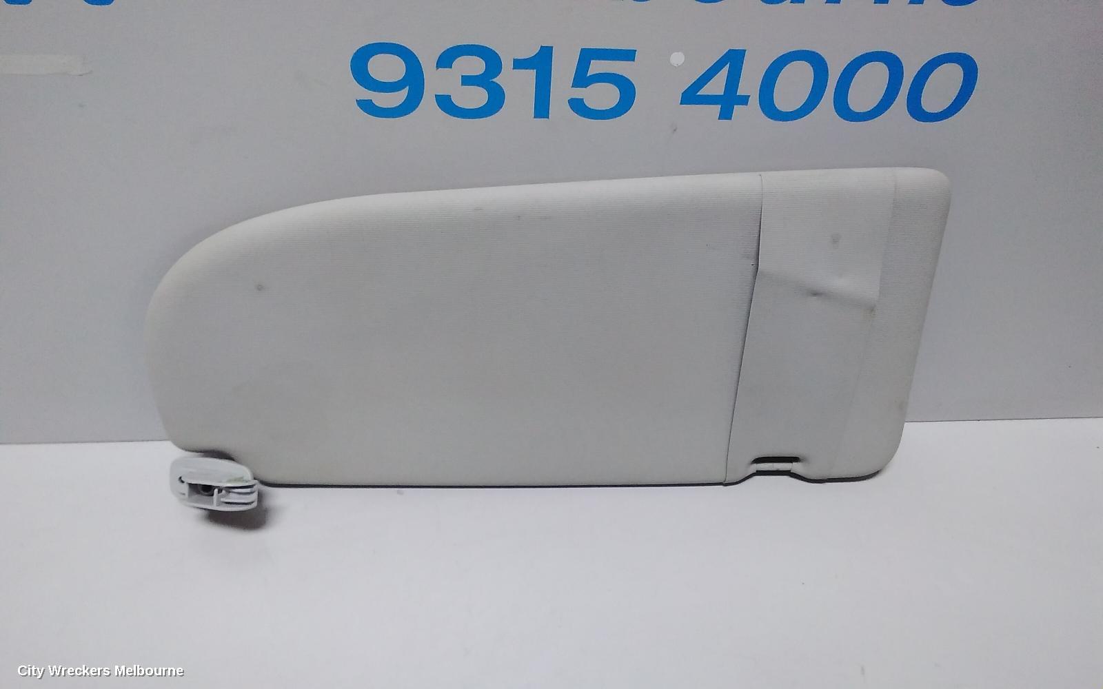 VOLKSWAGEN CADDY SUNVISOR, 2K, RH SIDE, 12/2004 - 08/2010
