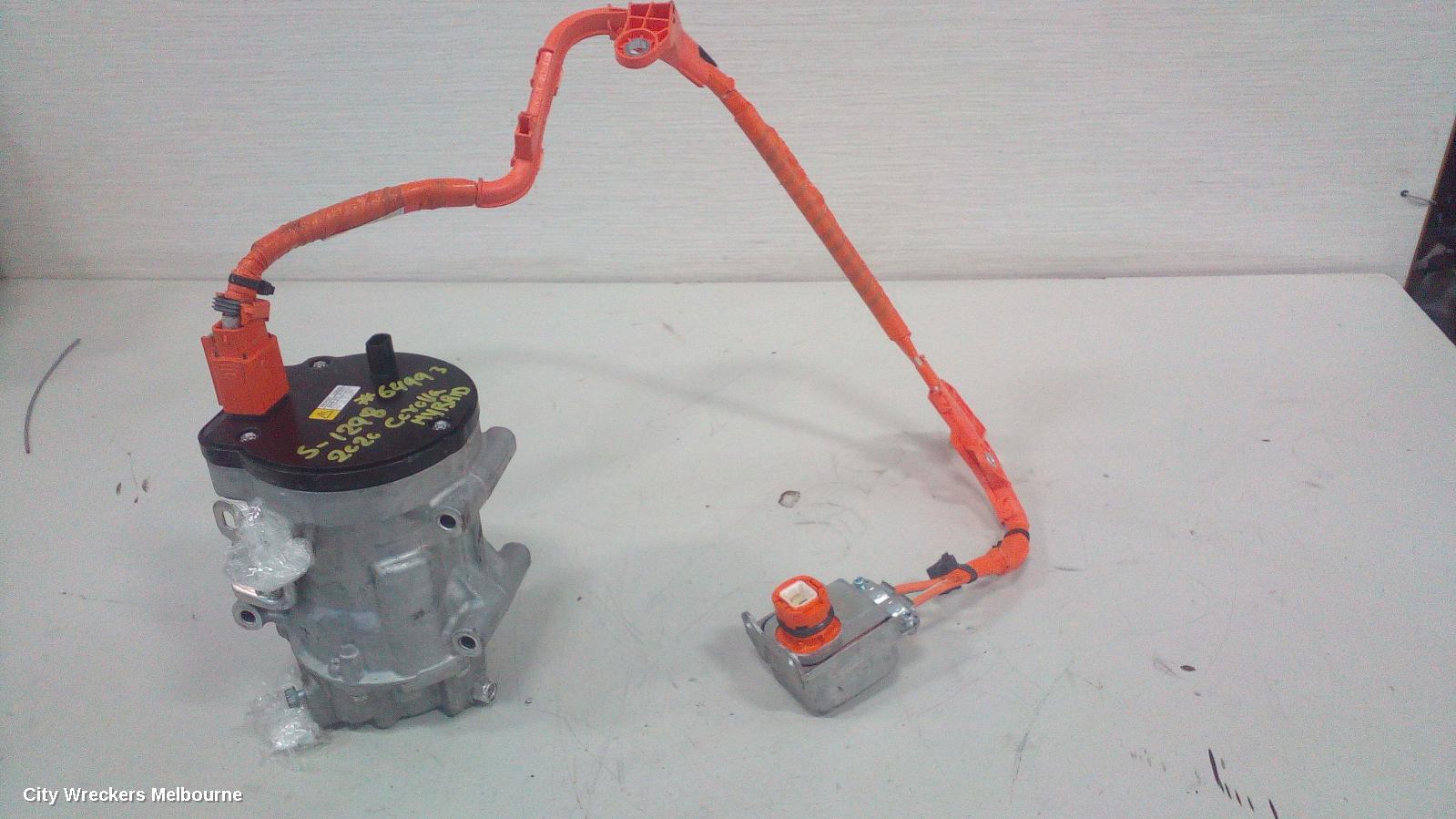TOYOTA COROLLA A/C COMPRESSOR, E210, 1.8, 2ZR-FXE, PETROL, HYBRID, 07/2018 ONWARDS