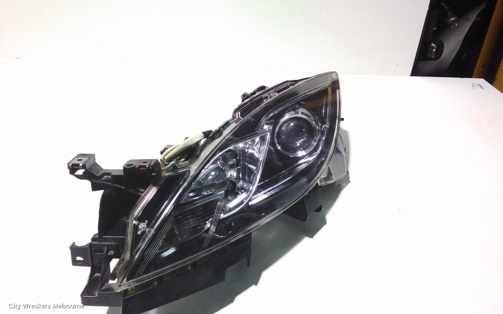 MAZDA 6 LEFT HEADLAMP, GH SI, XENON TYPE, LOW BEAM, 02/2008 - 03/2010