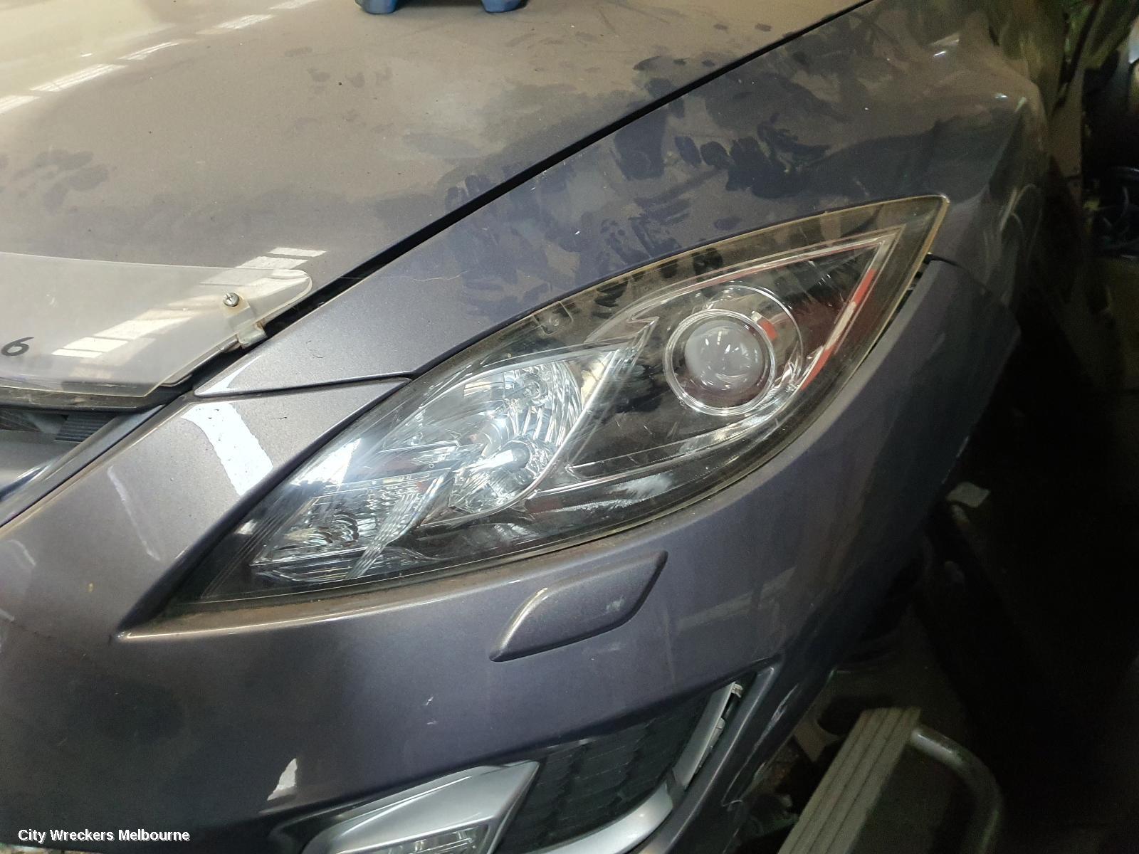 MAZDA 6 LEFT HEADLAMP, GH SI, XENON TYPE, LOW BEAM, 02/2008 - 03/2010