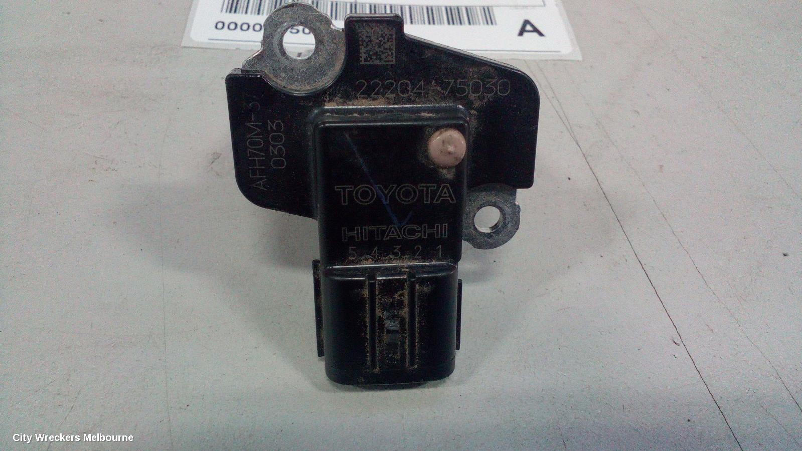 TOYOTA COROLLA AIR FLOW METER, 1.8, 2ZR-FXE, PETROL, E210, 07/2018 ONWARDS