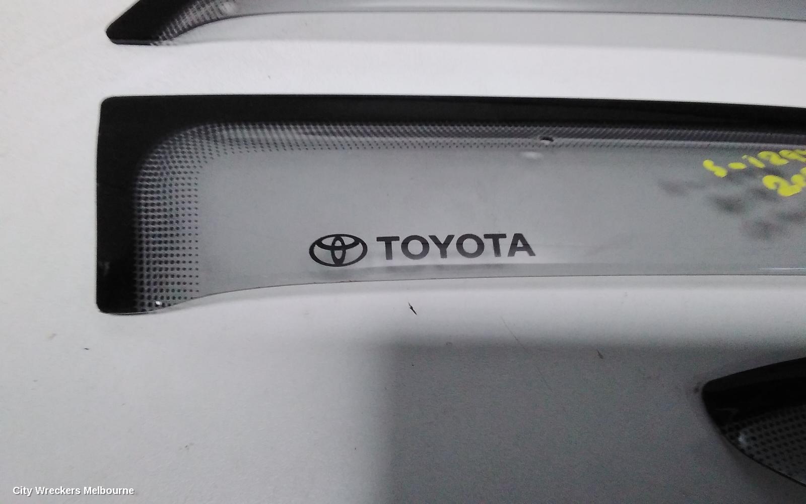 TOYOTA COROLLA WEATHER SHIELD, E210, 07/2018 ONWARDS