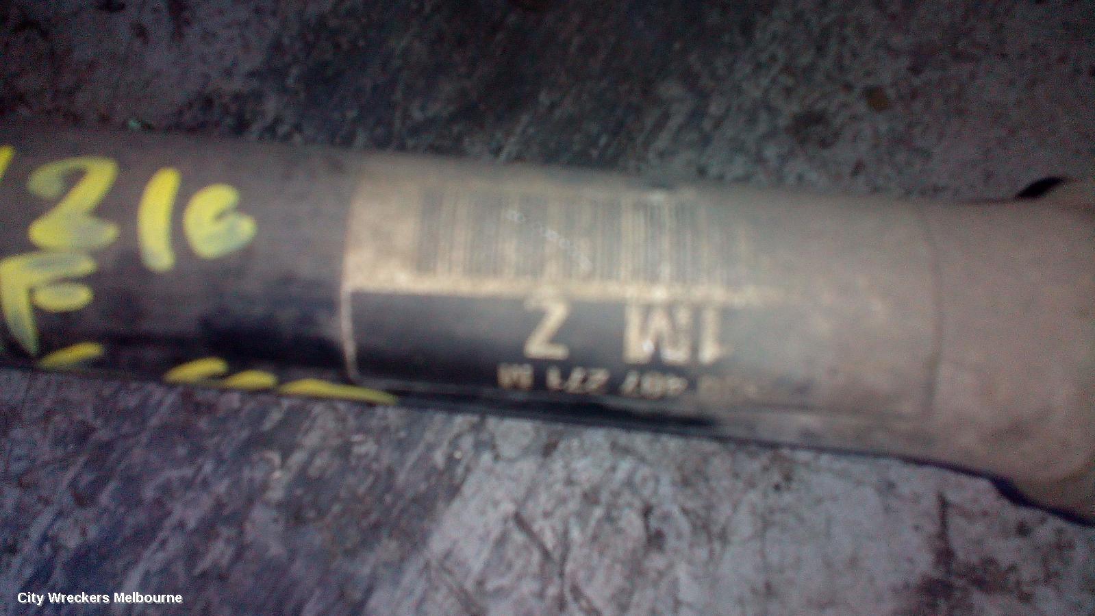 VOLKSWAGEN GOLF LEFT DRIVESHAFT, FRONT, AUTO T/M, DIESEL, 2.0, GEN 7, 03/2013 - 03/2017