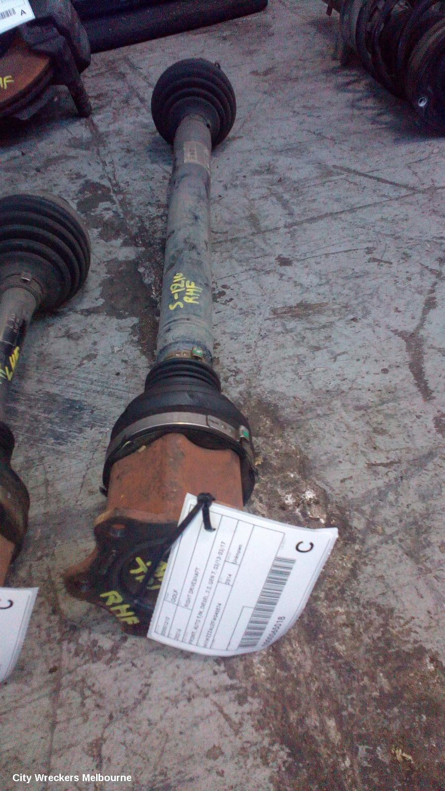 VOLKSWAGEN GOLF RIGHT DRIVESHAFT, FRONT, AUTO T/M, DIESEL, 2.0, GEN 7, 03/2013 - 03/2017