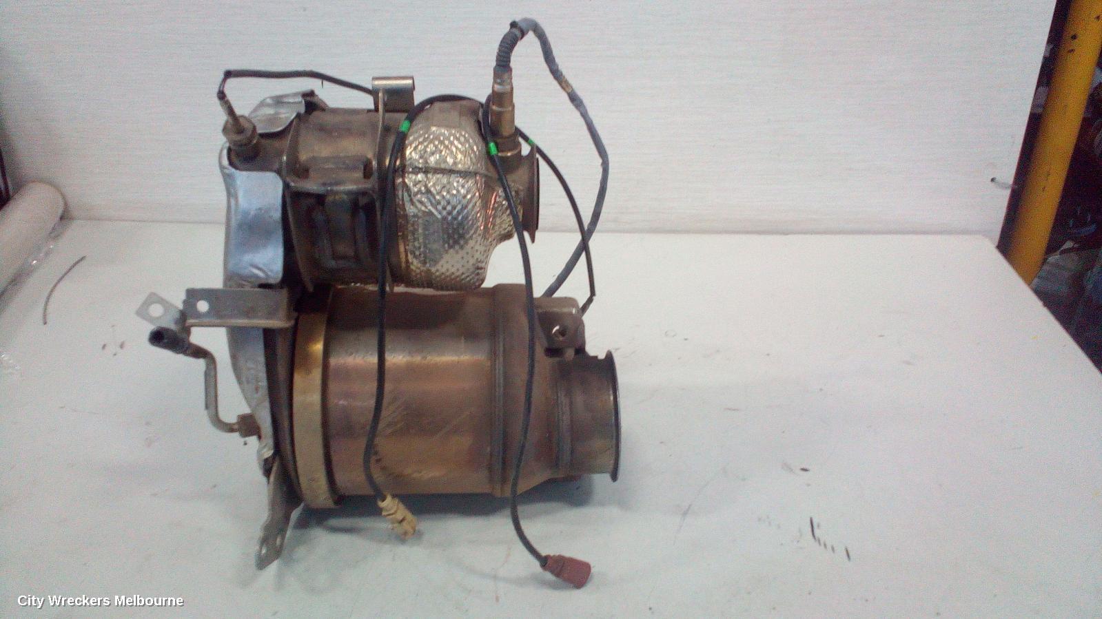 VOLKSWAGEN GOLF PARTICULATE FILTER/DPF, DIESEL, 2.0, CRBC CODE, W/ CATALYTIC CONVERTER, GEN 7, 11/2012 - 08/2020