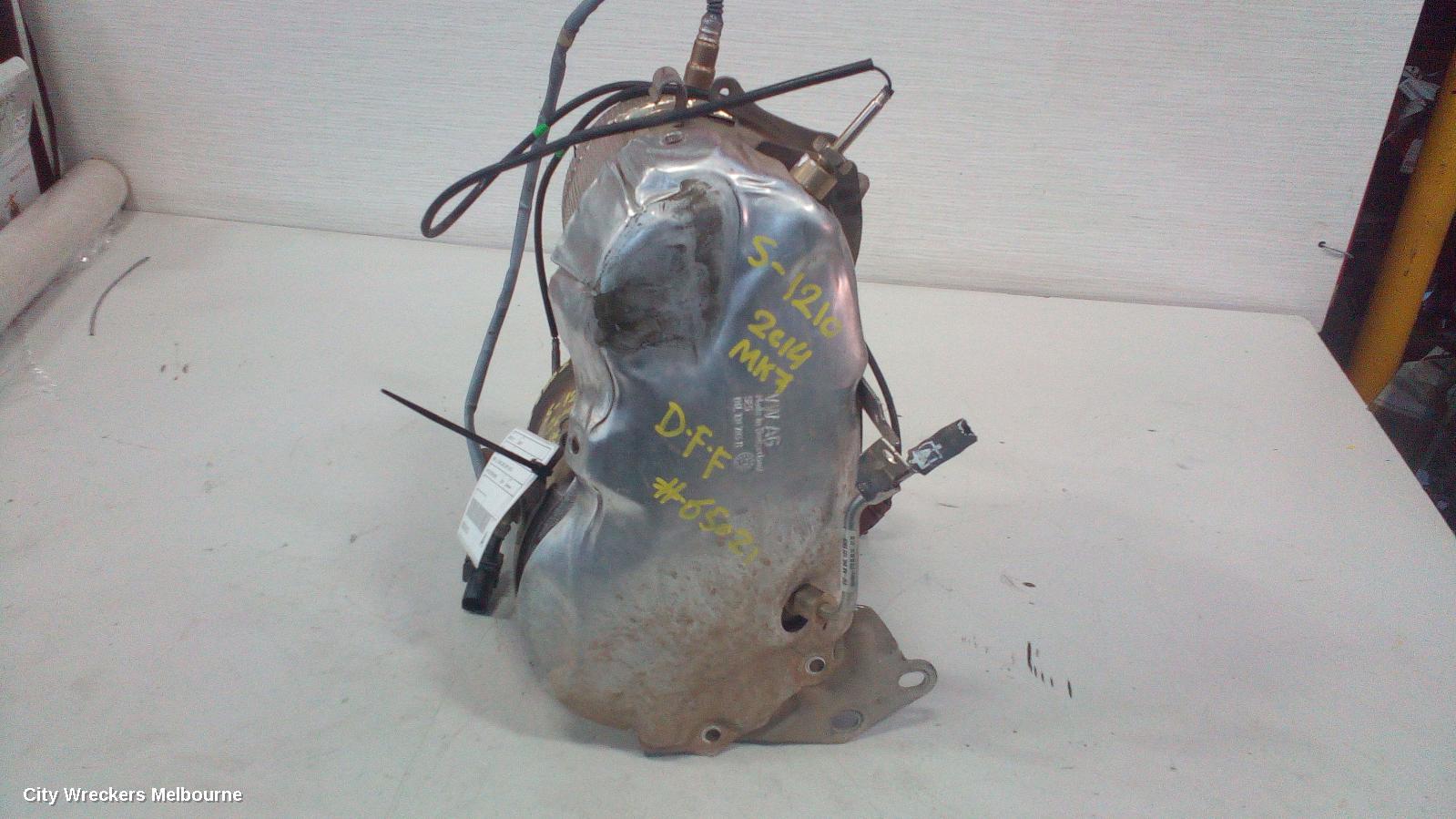 VOLKSWAGEN GOLF PARTICULATE FILTER/DPF, DIESEL, 2.0, CRBC CODE, W/ CATALYTIC CONVERTER, GEN 7, 11/2012 - 08/2020