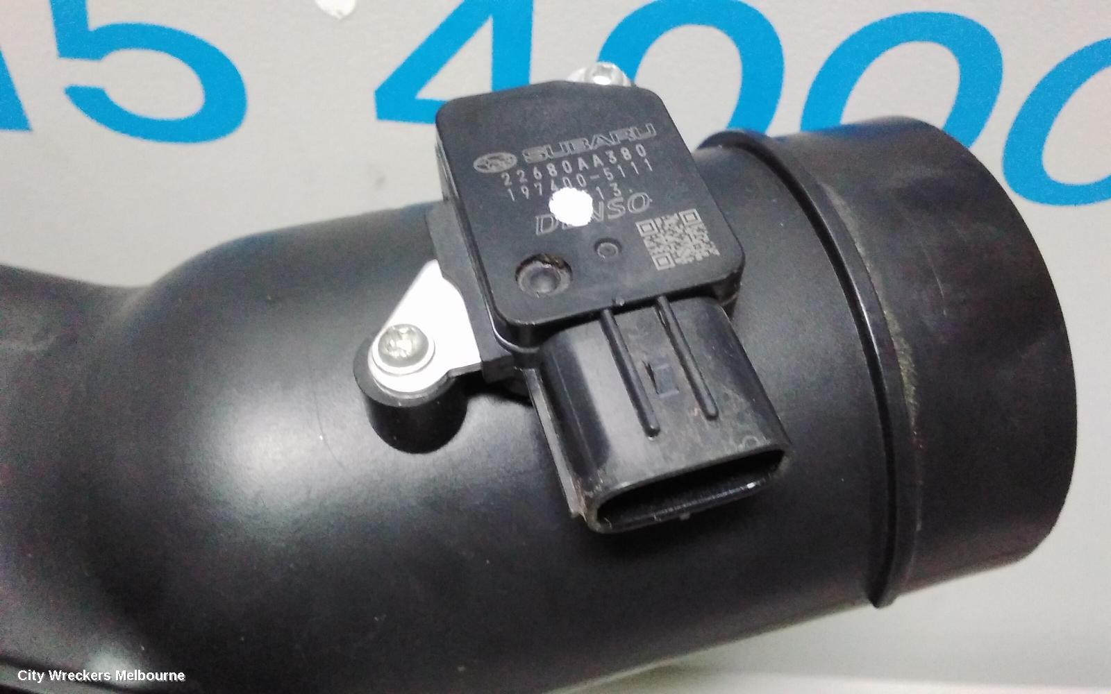 SUBARU OUTBACK AIR FLOW METER, 6TH GEN, P/N 22680AA380, 08/2014 ONWARDS