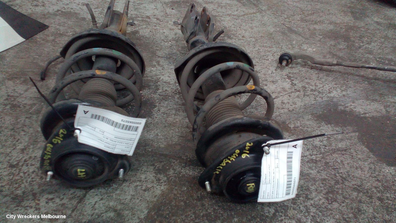 SUBARU OUTBACK LEFT FRONT STRUT, 6TH GEN, 2.5/3.6, PETROL, 08/2014 ONWARDS