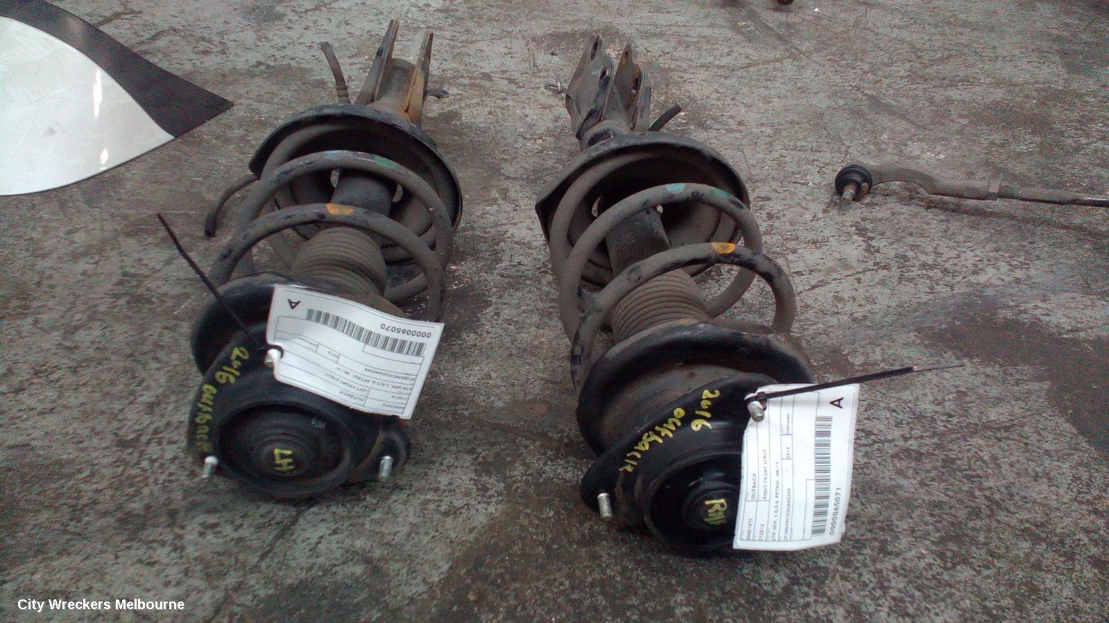 SUBARU OUTBACK RIGHT FRONT STRUT, 6TH GEN, 2.5/3.6, PETROL, 08/2014 ONWARDS