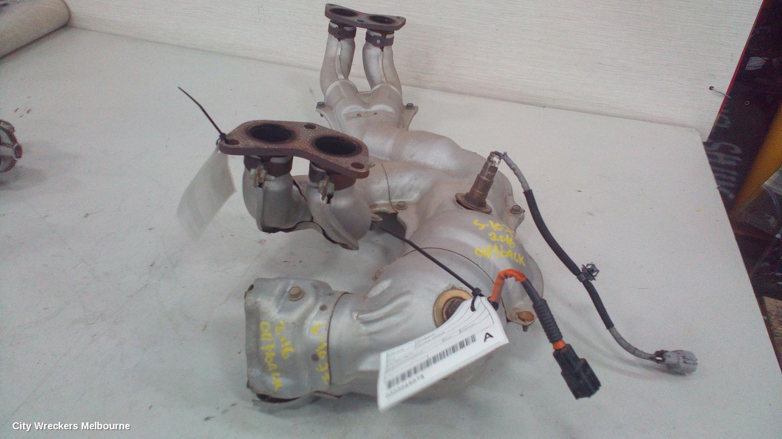 SUBARU OUTBACK CATALYTIC CONVERTER, MANIFOLD-CAT TYPE, 2.5, PETROL, 6TH GEN, 08/2014 - 12/2020