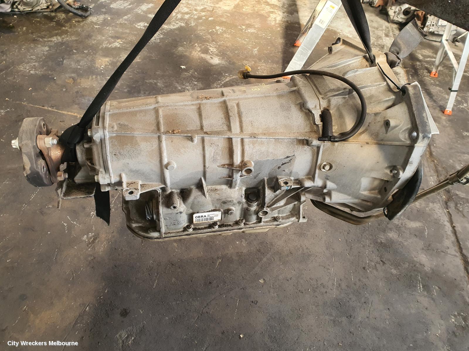 HOLDEN COMMODORE TRANS/GEARBOX, AUTO, 3.6, LLT ENG, MYB, 1BWA TAG, VE, 08/2009 - 04/2013