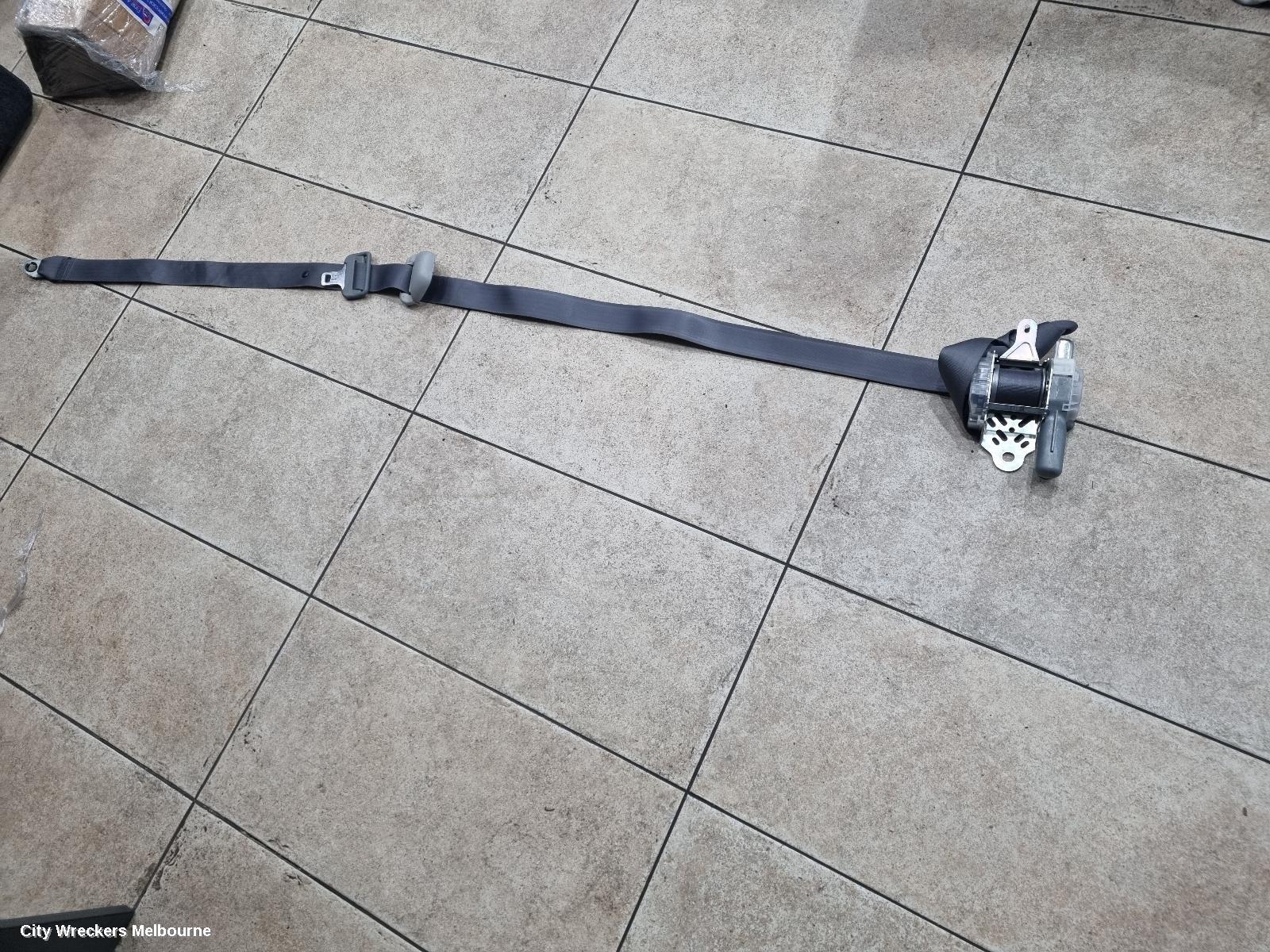 TOYOTA HIACE SEATBELT/STALK, RH FRONT, SEAT BELT STALK ONLY, GREY, TRH/KDH, 03/2005 - 04/2019
