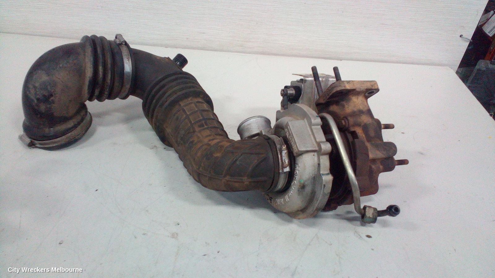 HOLDEN COLORADO TURBO SUPERCHARGER, RG, 2.5, DIESEL, LVN (YELLOW CAP MOTOR), 01/2012 - 08/2013