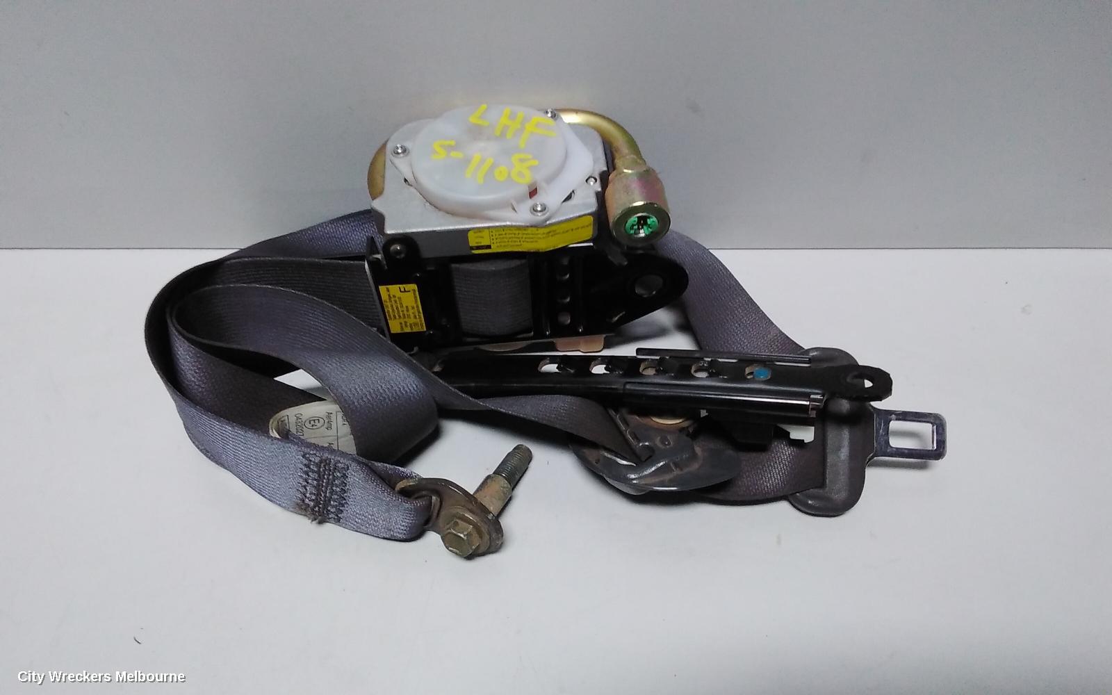 TOYOTA PRADO SEATBELT/STALK, LH FRONT, SEAT BELT ONLY, GREY, 120 SERIES, 02/2003 - 10/2009