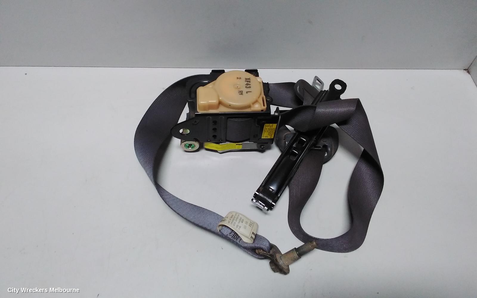 TOYOTA PRADO SEATBELT/STALK, LH FRONT, SEAT BELT ONLY, GREY, 120 SERIES, 02/2003 - 10/2009