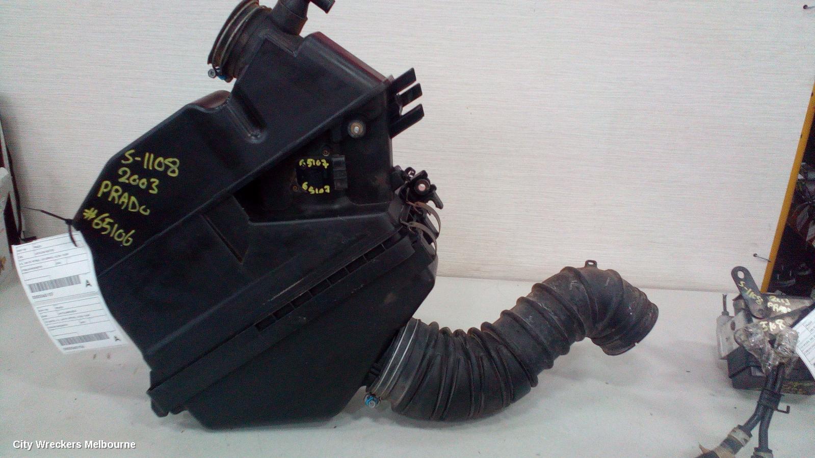 TOYOTA PRADO AIR FLOW METER, 4.0, 1GR-FE, PETROL, 120 SERIES, 02/2003 - 10/2009
