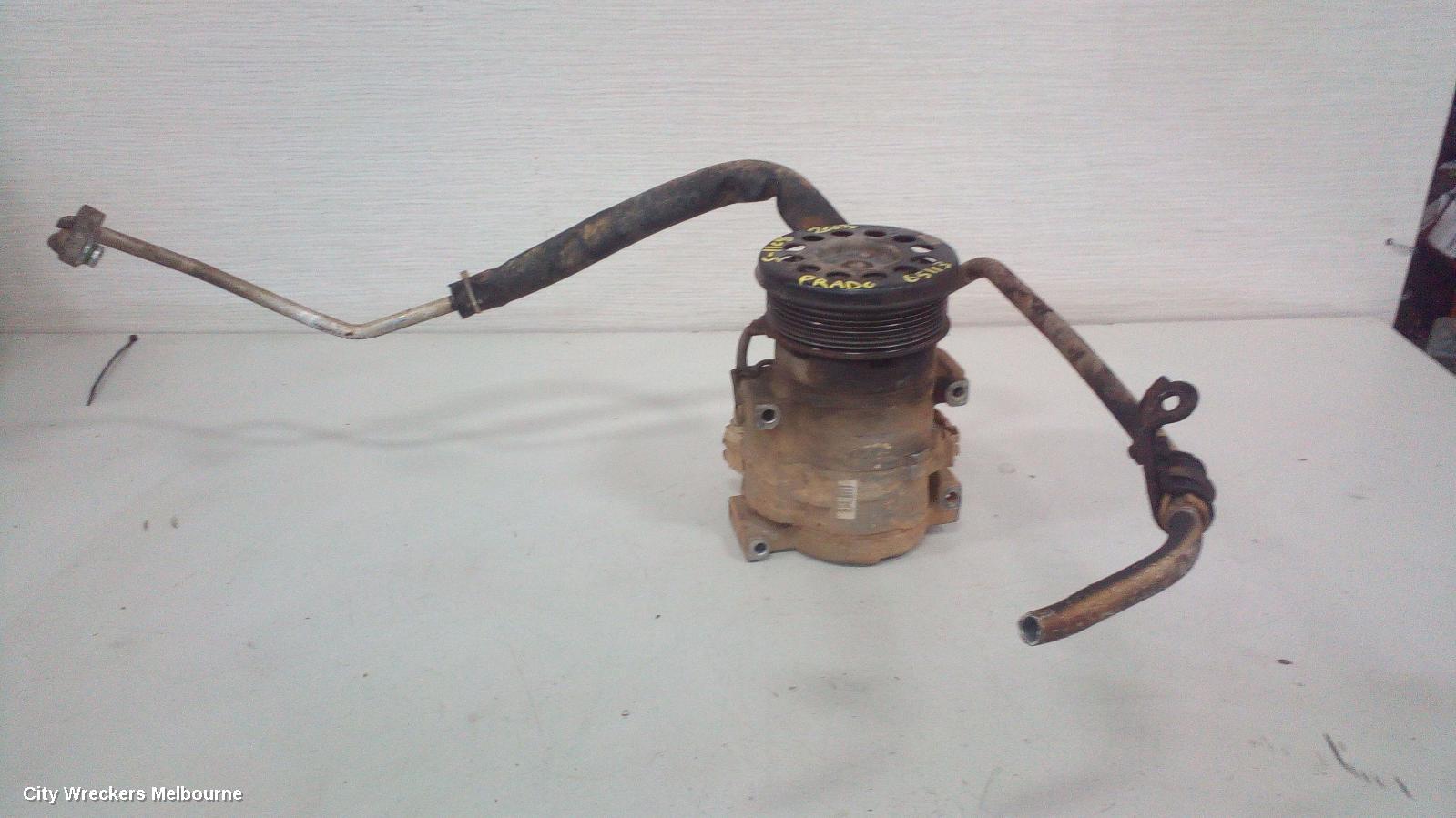 TOYOTA PRADO A/C COMPRESSOR, 120 SERIES, 4.0, 1GR-FE, PETROL, SINGLE TYPE, 02/2003 - 10/2009
